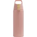 SIGG - Edelstahl Trinkflasche - Shield ONE Playful Peach - Für Kohlensäurehaltige Getränke Geeignet - Auslaufsicher - Federleicht - BPA-frei - Outdoor & Fitness - Rosa - 0,75L