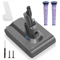 V7 Akku 6000mAh Ersatzakku für Dyson V7 Akku Kompatibel SV11 V7 Absolute V7 A...