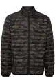 Indicode Davith Herren Steppjacke Übergangsjacke Jacke gefüttert mit Stehkragen regular fit, Größe:M, Farbe:Dired Camouflage (977)