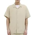 Jack & Jones  Hemdbluse 12272837-MOO  in Beige, EU XL