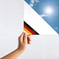 MARAPON® Milchglasfolie blickdichte Verdunkelung [1.18x4 m] inkl. eBook und Videoanleitung - Klebefolie Sichtschutzfolie für Fenster - Fensterfolie - Folie für Fenster Sichtschutz Küche Bad Büro