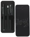 FABER-CASTELL Schreibgeräte-Set GRIP 2011 2-teilig schwarz