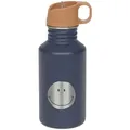 Lässig Trinkflasche Kinder - Edelstahl Little Gang Smile, navy