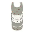 LÄSSIG Baby Kleinkind Lätzchen Set (5 St.) Klettverschluss Baumwolle wasserdicht/Value Pack Bib Little Forest Fox