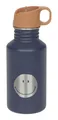 Lässig Little Gang Bottle Stainless Steel Trinkflasche Smile Navy dunkelblau Neu