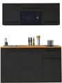 BASIC by Balculina Pantryküche Jazz Singleküche, Breite 160 cm, wahlweise mit E-Geräten und Mikrowelle