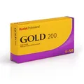 Kodak GOLD 200 120 Rollfilm 5er Pack