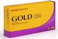 KODAK Professional GOLD 200 120 5er | Farb-Negativfilme