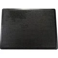 Floortex FR490150FBM Doortex anti-fatigue mat 90 x 150 cm ergonomische Gummimatte mit schwarzdn Noppen, Anti-Ermüdung