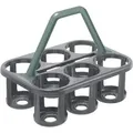 Rotho Flaschenträger Basic Für 6 Flaschen 35 X 26 X 27 Cm (l X B X H) Flaschenträger
