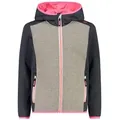 CMP Outdoorjacke CMP Mädchen Jacke Kid G Jacket Fix Hood 30M2175 grau 164