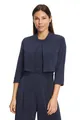 Vera Mont Damen Bolero-Jacke figurbetont 46, Night Sky