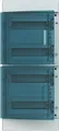 Striebel&John M65W448TN3 Aufputzverteiler mit Deckel MISTRAL 4-reihig grau IP65