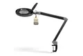 Lumeno Lupenlampe 851X dimmbare LED-Lupenleuchte, 152 mm kristallklare Linse, LED fest integriert, Kaltweiß, 6500 K