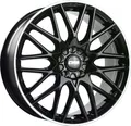 CMS C25 Alufelgen Satz Diamond Rim Black 7x17 ET50 LK4 100 17 Zoll Felgen Alu