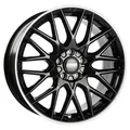 1x CMS C25-DRB diamond rim black 7.0Jx17 4x100 ET50