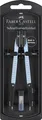 Faber-Castell Grip 574454 Compass with Bendable Legs Including Spare Parts and C