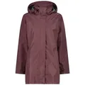 CMP Regenjacke CMP Damen Regenjacke Woman Rain Jacket Button Hood 39X6646 lila 36 EU
