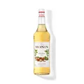 MONIN Haselnuss Sirup 1 l - Kaffeesirup mit natürlichen Aromen für Latte, Cocktails & Desserts - Haselnusssirup aus Frankreich