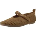 Carmela Damen-Ballerinas, Bequeme und vielseitige Schuhe, Freizeitmode, Camel, 38 EU