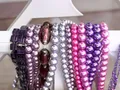 Glasperlenmischung Diverse Formen und Farben ca. 800g, Mehr als 600-800 Perlen(je nach Sortierung), Glaswachsperlen, Schliffperlen, Silverfoilperlen, zum Selber Machen von Schmuck, Dekorieren, Basteln