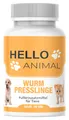 HelloAnimal® Wurm Presslinge Kur für Tiere wie Katzen, Hunde, Kaninchen und Geflügel - vor, während und nach Befall, natürliches Mittel für Magen und Darm bei WURMBEFALL