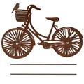 UNUS GARDEN Gartenstecker Stecker Rost Fahrrad (1-St., 41x60 cm) Dekostecker Dekofigur Rostfahrrad Metalldeko Topfstecker braun 60 cm x 41 cm