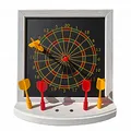 Karella Dartscheibe - Mini Magnet Dartboard - inklusive 6 Magnetdarts 297461