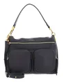 COCCINELLE Hyle Handbag Grained Leather Schultertasche Umhängetasche Tasche Neu