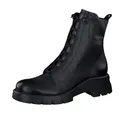 Paul Green Damen Schnürstiefelette, Frauen Schnürstiefeletten,schnürboots,übergangsschuhe,Boots,Stiefel,Bootee,Booties,Schwarz (Black),37 EU / 4 UK