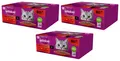 Whiskas Nassfutter für Katzen Adult Klassische Gerichte in Sauce 3x80x85g