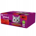 Whiskas Nassfutter für Katzen Adult Klassische Gerichte in Sauce 80 x 85 g