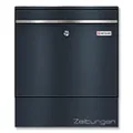 Metzler Briefkasten mit Zeitungsfach | RAL7016 Anthrazitgrau | BK212-RE-ZF