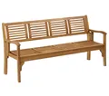 Gartenbank Douglas klappbar Akazienholz geölt 180 x 61.5 x 89.5 cm, Dehner