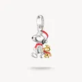 THOMAS SABO Charm Anhänger PEANUTS Snoopy Woodstock Santa Silber CC1307-427-7