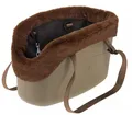 Ferplast Hundetragetasche, Haustierbedarf, Tortora, Medium, Braun