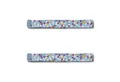 Satch Schulranzen Swaps Confetti Blue (2 Stück), für Satch Pack, Klettverschluss