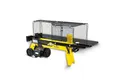 BAMATO Holzspalter HO-7E, Spaltgutlänge bis 52 cm, Spaltgutdurchmesser bis 25 cm, (1-St), Fahrwerk, stufenlose Spalthubeinstellung, vorbefüllt mit Hydrauliköl