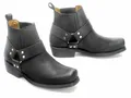 KOCHMANN Motorradstiefel CITY BIKER Chopper Westernsteifel kurz schwarz Gr. 43