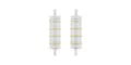 Osram LED-Leuchtmittel R7s, R7S, 2 St., Neutralweiß, Stab Röhre Lampe Birne 13W=100W Neutralweiß [2ER]