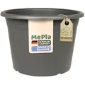Heimwerkercenter Blumentopf MePla Blumentopf Cylindro ø50 cm, Anthrazit, wetterfester Kunstoff schwarz 50 cm x 36 cm x 50 cm