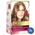 3x Bundle L’Oréal Paris Excellence Crème Blond 7