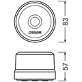 Tragbare Werkstattslampen OSRAM LEDSL102