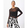 Noisy may Langarmshirt Judith (1-tlg) Plain/ohne Details schwarz S (36)