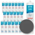 Natursteinsilikon Otto Chemie Ottoseal S 70 Anthrazit, 20 Kartuschen a 310 ml