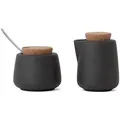 Viva Scandinavia Porzellan Milch und Zucker Set NICOLA - grau