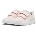 PUMA COURTFLEX V3 V PS Sneaker mit sportlichem Design, mit Klettverschluss rosa 35 EU