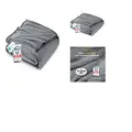 Kuscheldecke flauschige Fleecedecke -  150x200cm grau