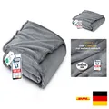 Kuscheldecke Flauschig 150x200cm Grau Wohndecke