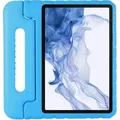 Just in Case Classic Samsung Galaxy Tab S9 / S9 FE / S10 FE / S10 Lite Kids Cover Blau